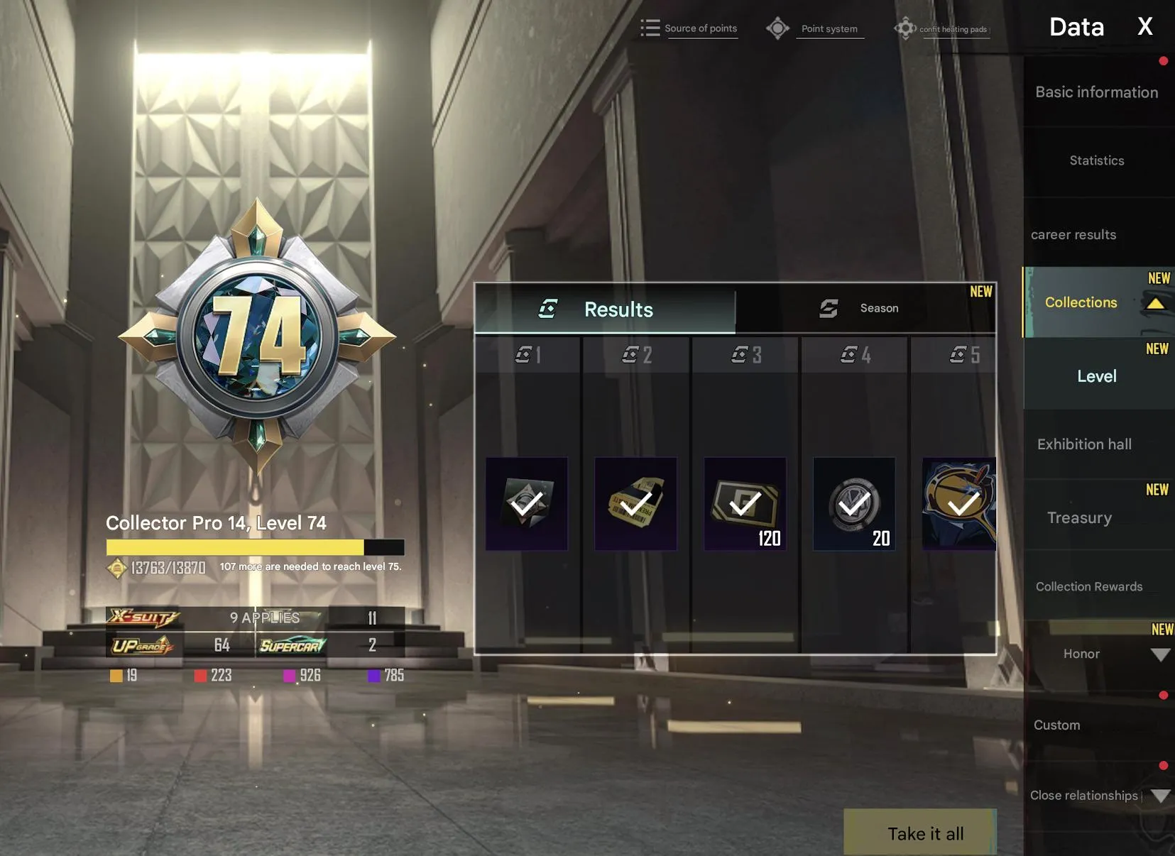 PGM239 PHARAOH LVL 6, POSEIDON LVL 5, 6 FULL M416, 7 X-SUITS, 11 GOLDEN COSTUMES, 9 SPORTS CARS, 30+ KILLCHATS (G)